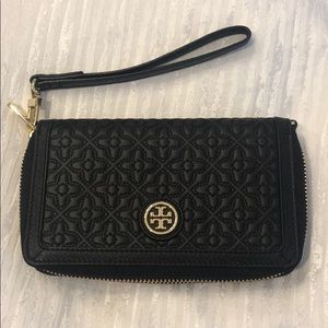 Tory Burch Quilted Wallet Wristlet